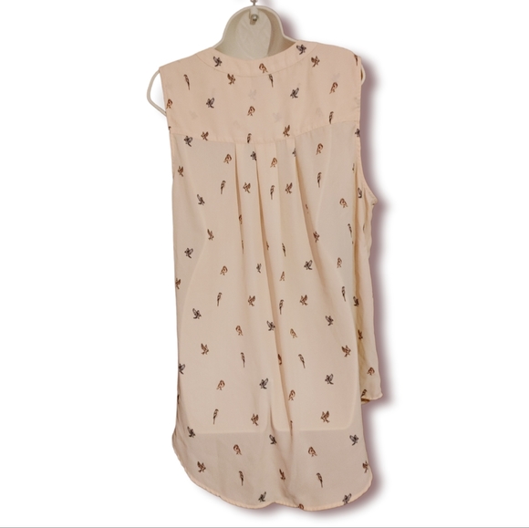 Torrid tank top with birds - Picture 3 of 6